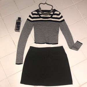 Sexy sweater Tally Weijl designer stripe knit